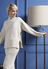 Made in Italy Soft Cashmere Turtleneck Sweater - Caterina D.