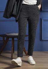 Made in Italy Check Trousers - Caterina D.