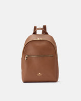 Handmade Genuine Leather Backpack Velvet Caramel - Cuoieria Fiorentina