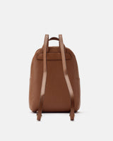 Handmade Genuine Leather Backpack Velvet Caramel - Cuoieria Fiorentina