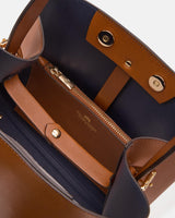 Handmade Genuine Leather Bucket Alice Lion - Cuoieria Fiorentina