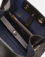 Handmade Genuine Leather Bucket Alice Black - Cuoieria Fiorentina