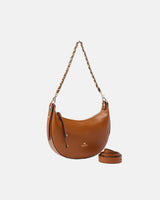 Genuine Leather Small Hobo Bag Eva Lion - Cuoieria Fiorentina