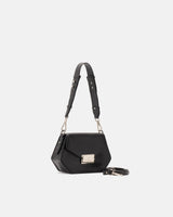 Genuine Leather Crossbody Penta Black - Cuoieria Fiorentina