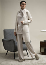 Made in Italy Trench Coat Off White - Caterina D.