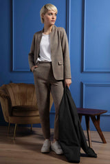 Made in Italy Check Jacket - Caterina D.