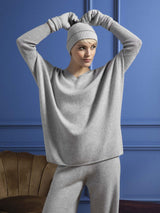 Made in Italy Soft Cashmere Kimono Lurex Oro - Caterina D.