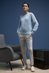 Made in Italy Trousers Punto Milano - Caterina D.