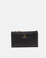 Genuine Leather Wallet Verticale Black - Cuoieria Fiorentina