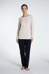 Made in Italy Bamboo T-shirt Long Sleeve - Caterina D