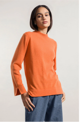 Cashmere Sweater Isotta Orange - Rifo'
