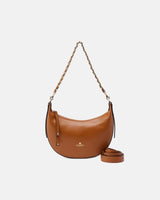 Genuine Leather Small Hobo Bag Eva Lion - Cuoieria Fiorentina