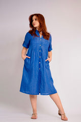 Pure Linen Dress Gioia - PosiTiamo