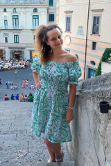 Pure Linen Dress Amalfi - PosiTiamo
