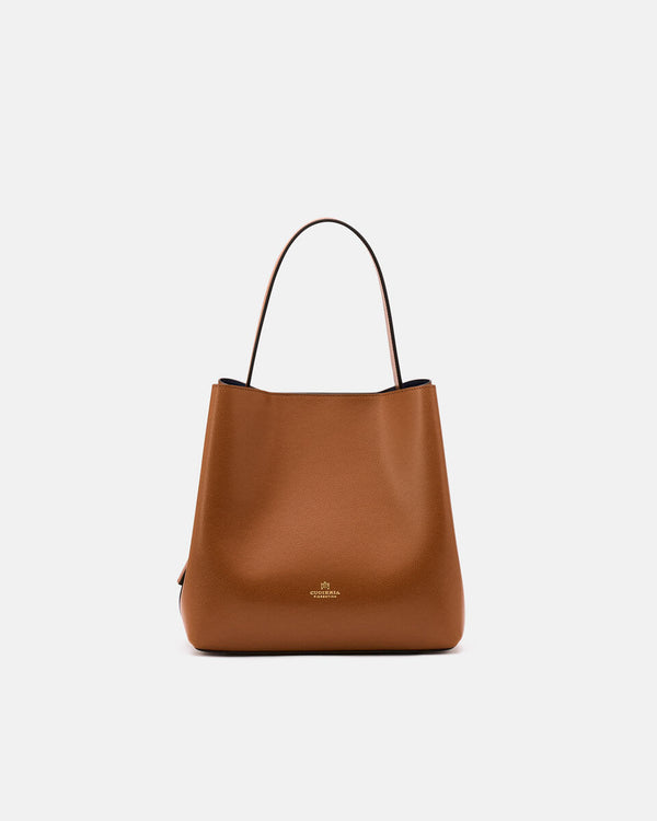 Handmade Genuine Leather Bucket Alice Lion - Cuoieria Fiorentina