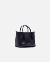 Genuine Leather Small Tote Candy Black - Cuoieria Fiorentina