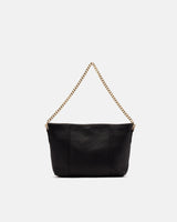 Genuine Leather Pouch Bag Diana Black- Cuoieria Fiorentina