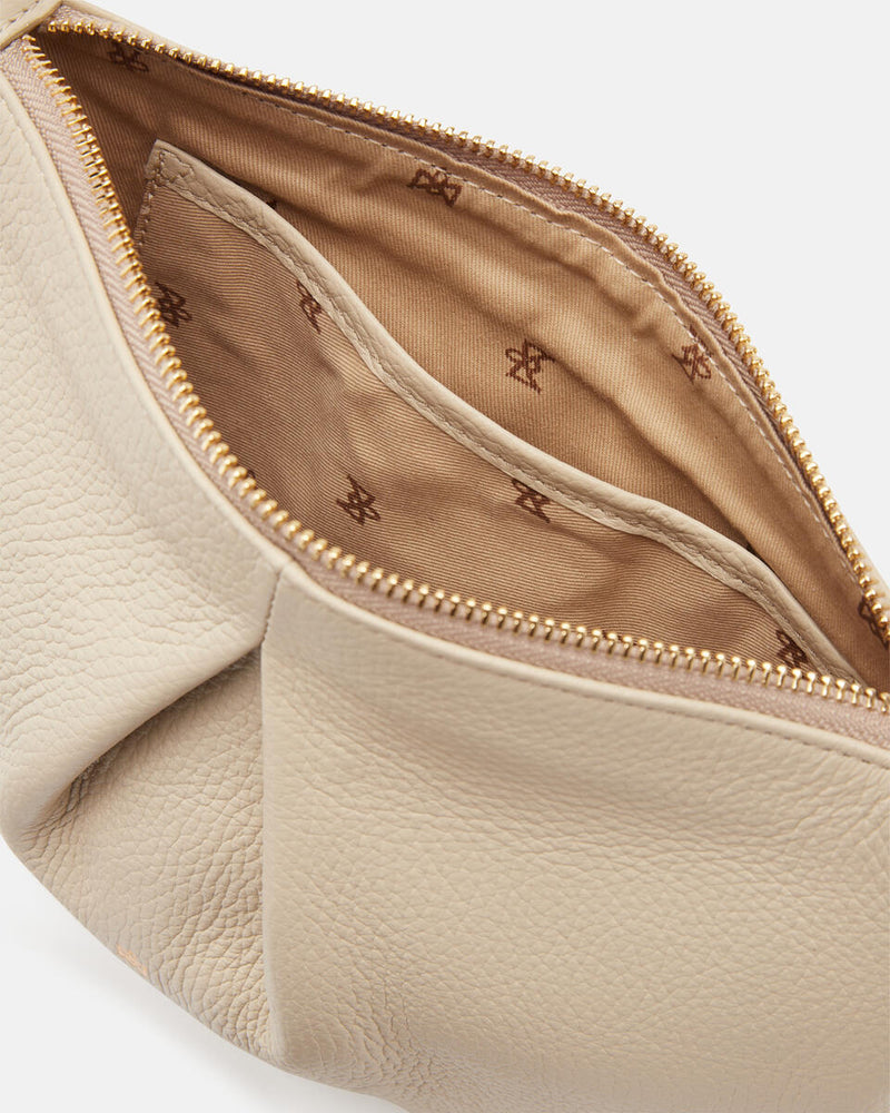 Genuine Leather Pouch Bag Emma Avorio - Cuoieria Fiorentina