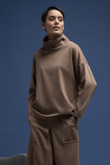 Made in Italy High Neck Sweater - Caterina D.