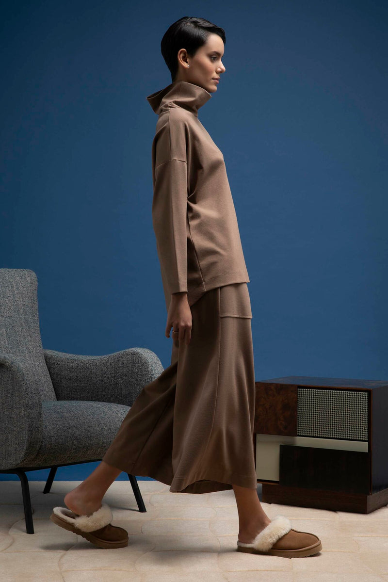Made in Italy High Neck Sweater - Caterina D.