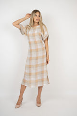 Pure Linen Dress Orfeo - Marilu