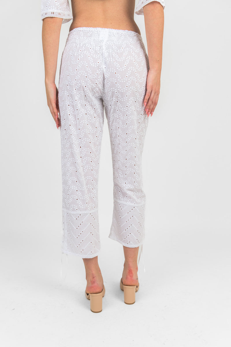 Handmade Cotton Trousers Kunzite - Marilu