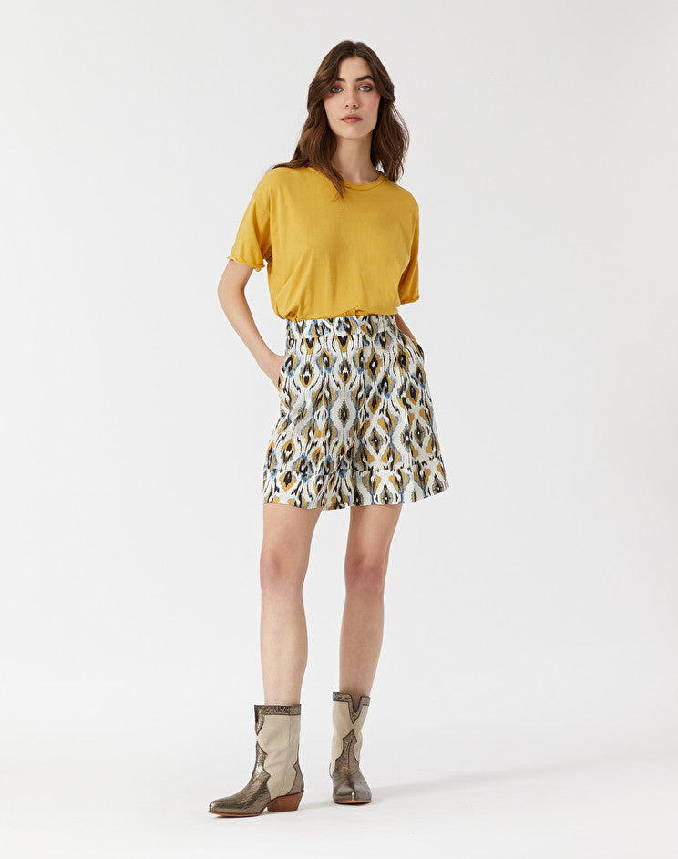 Cotton Ethnic Shorts  - Manila Grace