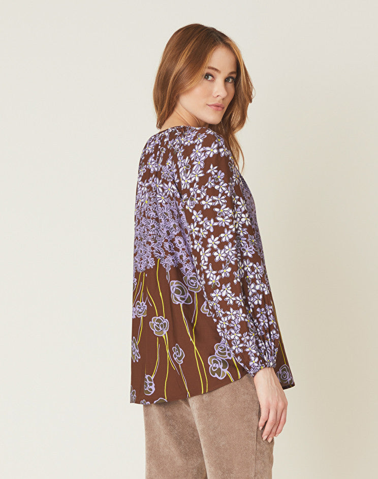 Floral Blouse Arriccio Margherita - Manila Grace