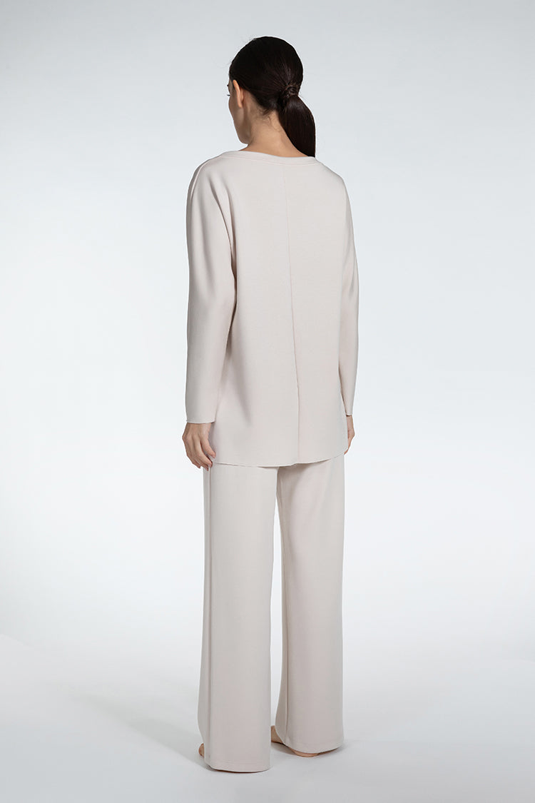 Made in Italy Boat Neck Sweater - Caterina D.