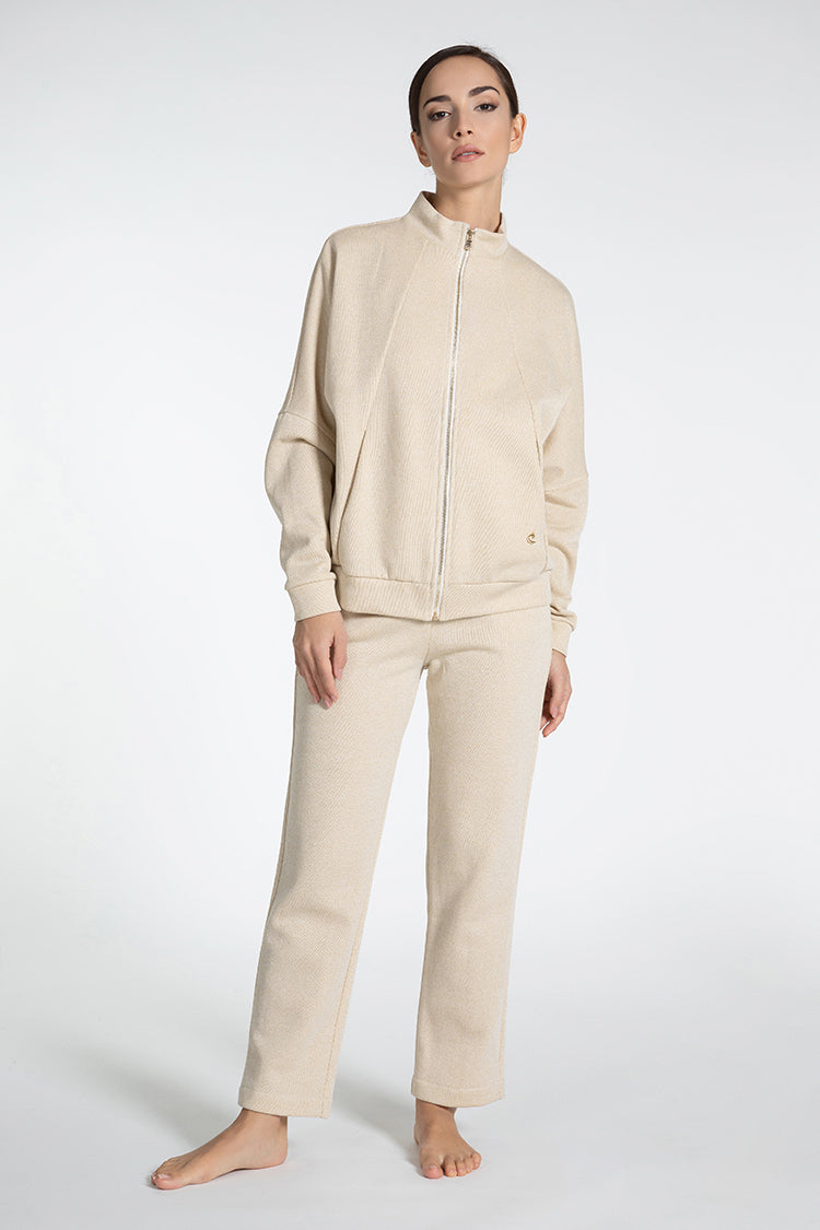 Made in Italy Lurex Trousers - Caterina D.