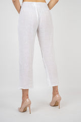 Pure Linen Trousers Zeus - Marilu