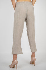 Pure Linen Trousers Zeus - Marilu