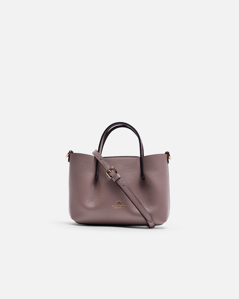 Genuine Leather Small Tote Bag Candy - Cuoieria Fiorentina