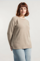 Cashmere Round Neck Beige Era - Rifo'