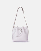 Leather Bucket Bag Eva White - Cuoieria Fiorentina