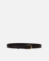 Genuine Leather Belt Black - Cuoieria Fiorentina
