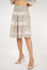 Pure Linen Skirt Cerere - Marilu